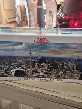 Eurographics 360° Toronto Skyline Puzzle - 1000 Pieces